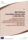 Metodika k provádění nařízení vlády č.239/2007 Sb., o stanovení podmínek pro poskytování dotací na zalesňování zemědělské půdy, ve znění nařízení vlády č. 148/2008 Sb., č. 480/2009 Sb. a nařízení vlády č. 369/2010 Sb.