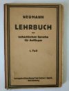 Lehrbuch der tschechischen Sprache für Anfänger, I. Teil