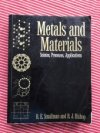 Metals and materials