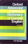 Oxford advanced learner's dictionary