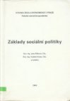 Základy sociální politiky