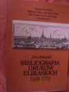 Bibliografia druków elbląskich 1558 - 1772