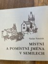 Místní a pomístní jména v Semilech