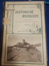 Historické rozhledy Ročník III.