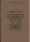 Základní informace pro systematickou metodu analýzy bezpečnostních rizik souvisejících s výstupem metanu z podzemí