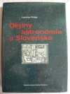 Dejiny astronómie a Slovensko