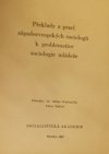 Překlady z prací západoevropských sociologů k problematice sociologie mládeže