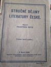 Stručné dějiny literatury české