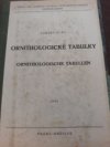 Ornithologické tabulky