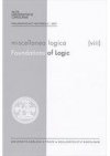 Foundations of logic