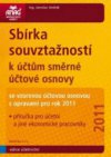 Sbírka souvztažností k účtům směrné účtové osnovy s opravami pro rok 2011