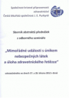 Mimořádné události s únikem nebezpečných látek a úloha zdravotnického řetězce