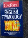 Oxford Concise Dictionary of English Etymology