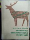 Ekonomika československé myslivosti