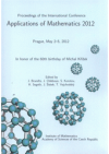 Applications of Mathematics 2012