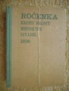 Ročenka kruhu solistů 1936 Městské divadlo na Královských Vinohradech