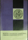 Příspěvek k psychologii, psychoterapii a prevenci schizofrenní psychózy