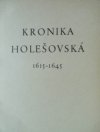 Kronika holešovská