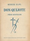 Don Quijote před kostelem