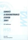 Sanace a rekonstrukce staveb 2001