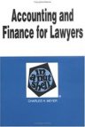 Accounting and Finance for Lawyers in a Nutshell
