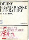 Dějiny francouzské literatury 19. a 20. stol.