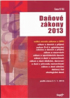 Daňové zákony 2013