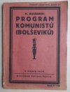 Program komunistů (bolševiků)