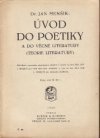 Úvod do poetiky pro vyšší třídy středních škol českých