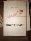 Prosté slovo