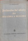 Jednoduché úkoly na maxima a minima