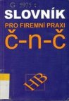 Slovník pro firemní praxi