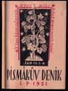 Písmákův deník l.p. 1951