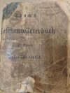 Neuestes böhmisch-deutsches und deutsch-böhmisches Taschenwörterbuch. (Böhmisch-Deutsches)