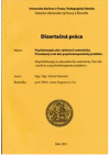 Psychoterapia ako výchova k autenticite - Prirodzený svet ako psychoterapeutický problém =