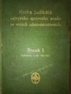 Kniha judikátů nejvyššího správního soudu ve věcech administrativních