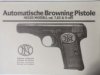 Automatická pistole Browning Model1910/12 