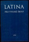 Latina pro vysoké školy