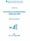 eLearning ve vysokoškolském vzdělávání 2004