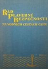 Řád plavební bezpečnosti na vodních cestách České a Slovenské Federativní Republiky