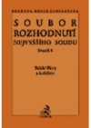 Soubor rozhodnutí Nejvyššího soudu.