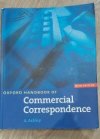 Oxford handbook of Commercial Correspondence 