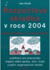 Rozpočtová skladba v roce 2004