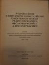 Nejvyšší soud o občanském soudním řízení v některých věcech pracovněprávních, občanskoprávních a rodinněprávních.