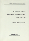 Historie matematiky