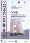 XVIII. moravsko-slovenské mikrobiologické dny