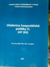 Učebnice hospodářské politiky II. (HP 202)