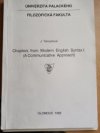 Chapters from Modern English Syntax
