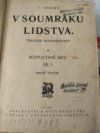 V soumraku lidstva