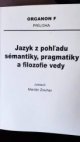 Jazyk z pohľadu sémantiky, pragmatiky a filozofie vedy